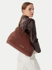 LOVE MOSCHINO Torebka JC4095PP1PLT1200 Brązowy. Brązowe torebki klasyczne Love Moschino, bez wzorów, ze skóry, bez dodatków. Za 1,059.00 zł.