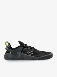 Buty barefoot damskie Vivobarefoot Motus Strength. Czarne buty trekkingowe VIVOBAREFOOT, z gumy, bez zapięcia. Za 576.39 zł.