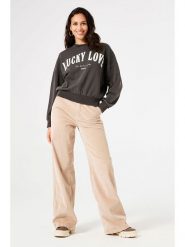 Garcia Bluza w kolorze antracytowym rozmiar: L. Czarne bluzy Garcia, l, bez wzorów, z bawełny, bez ramiączek, bez kaptura. Za 100.75 zł.