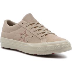 Tenisówki CONVERSE - One Star Ox 163189C Egret/Egret/Rhubarb. Trampki sportowe marki Converse. Za 369.00 zł.