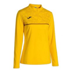 Damska bluza rozpinana do połowy Joma Record III. Żółte bluzy Joma, l, bez wzorów, z gumy, klasyczne, bez ramiączek, bez kaptura. Za 286.00 zł.