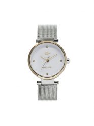Lacoste Zegarek Orba 2001337 Srebrny. Szare, analogowe zegarki Lacoste, srebrne. Za 749.99 zł.