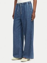 Tommy Jeans Jeansy DW0DW23008 Niebieski Wide Leg. Niebieskie jeansy Tommy Jeans, s, bez wzorów, z bawełny. Za 409.99 zł.