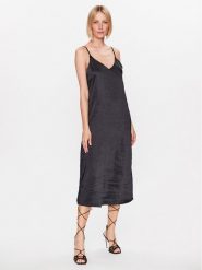 ONLY Sukienka codzienna Cosmo 15278205 Czarny Regular Fit. Czarne sukienki ONLY, na co dzień, xs, bez wzorów, z syntetyku, bez kołnierzyka, bez ramiączek, proste. Za 109.99 zł.