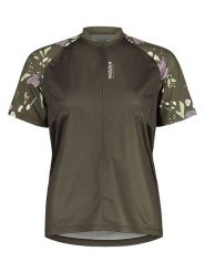 Maloja Koszulka kolarska "VilsaM. Allmountain 1" w kolorze khaki rozmiar: XS. Brązowe t-shirty sportowe Maloja, xs, bez wzorów, z materiału, bez ramiączek, rowerowe. Za 171.28 zł.