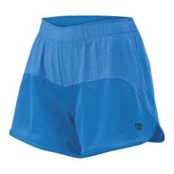 Wilson Spodenki Treningowe W Specialist Knit Short Pool M. Szare szorty sportowe Wilson, ze skóry. W wyprzedaży za 74.00 zł.