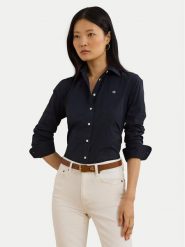 LAUREN RALPH LAUREN Koszula Easy Care Point Collar 200684553003 Granatowy Regular Fit. Niebieskie koszule Lauren Ralph Lauren, xxl, bez wzorów, z syntetyku, bez kołnierzyka, bez ramiączek. Za 369.99 zł.