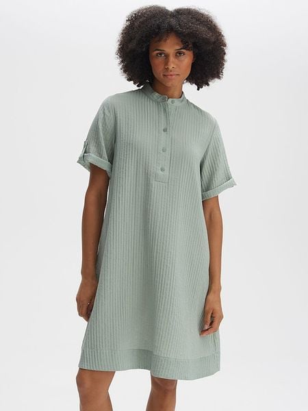 OPUS Sukienka w kolorze miętowym rozmiar: 38. Zielone sukienki Opus, bez wzorów, bez kołnierzyka, bez ramiączek, midi. Za 148.96 zł.