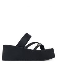 Liu Jo Japonki Ciabatta VA5187 E1005 Czarny. Czarne japonki Liu Jo, bez wzorów, z tworzywa sztucznego. Za 229.99 zł.