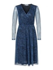 More & More Sukienka w kolorze granatowo-czarnym rozmiar: 40. Niebieskie sukienki More & More, bez wzorów, bez kołnierzyka, bez ramiączek, midi. Za 214.19 zł.