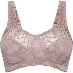 Biustonosz odciążający, bez fiszbinów bonprix jasny brunatny. Biustonosze marki bonprix. Za 59.99 zł.