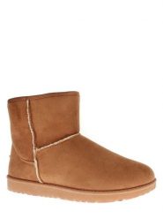 ISLAND BOOT Botki zimowe "Stela" w kolorze jasnobrązowym rozmiar: 36. Brązowe botki Island Boot, bez wzorów, z materiału, bez obcasa, bez zapięcia. Za 104.99 zł.