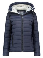 Canadian Peak Kurtka pikowana "Azuleak" w kolorze granatowym rozmiar: M. Niebieskie kurtki Canadian Peak, m, bez wzorów, bez kaptura. Za 208.99 zł.