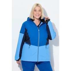 Damskie Kurtka sportowa HYPRAR wodoodporna osłona przeciwśnieżna. Niebieskie kurtki narciarskie Ulla Popken, na zimę, plus size, bez wzorów, z materiału, bez kaptura, narciarskie. Za 799.99 zł.