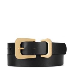 Pasek Damski GINO ROSSI. Czarne paski Gino Rossi, bez wzorów. Za 129.99 zł.