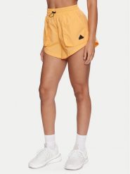 Adidas Szorty sportowe City Escape Summer IS0662 Żółty Loose Fit. Żółte szorty sportowe adidas, bez wzorów, z syntetyku. Za 229.99 zł.