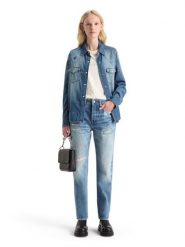 Scotch & Soda Dżinsy - Boyfriend fit - w kolorze niebieskim rozmiar: W28/L30. Niebieskie jeansy Scotch & Soda, l, z aplikacjami, z podwyższonym stanem. Za 219.08 zł.