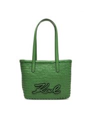 KARL LAGERFELD Torebka B2W30206 Zielony. Zielone torebki klasyczne KARL LAGERFELD, bez wzorów, ze skóry, bez dodatków. Za 1,499.00 zł.