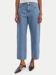 Marella Jeansy Agitare 2615181101 Niebieski Mom Fit. Niebieskie jeansy Marella, bez wzorów, z bawełny. Za 479.99 zł.