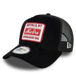 Czapka z daszkiem New Era. Czarne czapki z daszkiem New Era, bez wzorów. Za 109.99 zł.