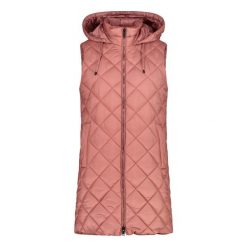 Damska kurtka bez rękawów CMP. Czerwone kurtki CMP, bez wzorów, bez kaptura. W wyprzedaży za 514.40 zł.