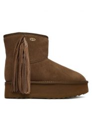Liu Jo Śniegowce Jane 09 SF5109 PX002 Brązowy. Brązowe śniegowce Liu Jo, bez wzorów, ze skóry, bez zapięcia. Za 719.99 zł.