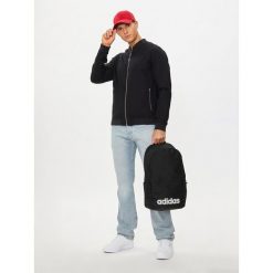 Plecak adidas. Czarne plecaki adidas, bez wzorów, bez dodatków. Za 49.99 zł.