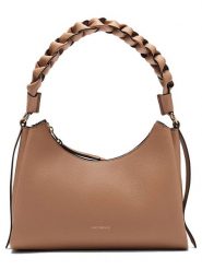 COCCINELLE Skórzana torebka w kolorze karmelowym - 30 x 16 cm rozmiar: onesize. Brązowe torebki klasyczne Coccinelle, bez wzorów, z materiału, przez ramię, bez dodatków. Za 880.59 zł.