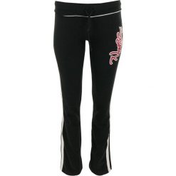 Nordblanc Damskie Spodnie Dresowe Czarne - Wygodne Dopasowanie. Białe spodnie dresowe ŠIJEME SRDCEM, bez wzorów, z bawełny, długie. Za 176.99 zł.