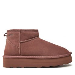 Śniegowce s.Oliver. Czerwone śniegowce S.Oliver, bez wzorów, bez zapięcia. Za 349.99 zł.