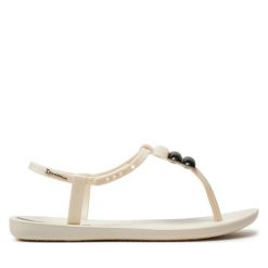 Sandały Ipanema. Brązowe sandały Ipanema, bez wzorów, bez obcasa, na płaskiej podeszwie, bez zapięcia. Za 119.99 zł.