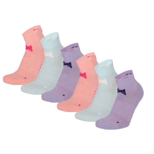 Skarpetki Xtreme Yoga, 6 par, Pastelowe. Fioletowe skarpetki XTREME SOCKSWEAR, bez wzorów, z dzianiny. Za 167.09 zł.