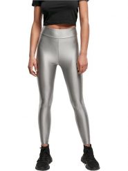 Urban Classics Legginsy w kolorze srebrnym rozmiar: L. Szare legginsy Urban Classics, bez wzorów. Za 83.42 zł.