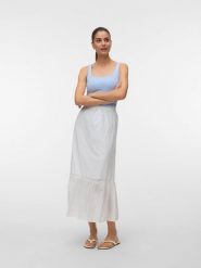 Vero Moda Spódnica w kolorze białym rozmiar: S. Białe spódnice Vero Moda, s, bez wzorów, z bawełny, maxi. Za 83.03 zł.