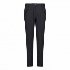 Spodnie damskie turystyczne CMP 3A11266. Czarne spodnie materiałowe CMP, bez wzorów, sportowe. Za 386.25 zł.