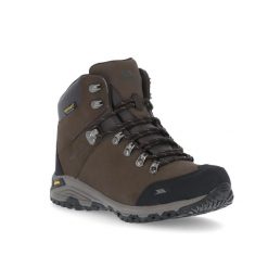 Damskie buty trekkingowe Trespass Baylin. Brązowe buty trekkingowe Trespass, bez wzorów, ze skóry, bez zapięcia, trekkingowe. Za 572.99 zł.