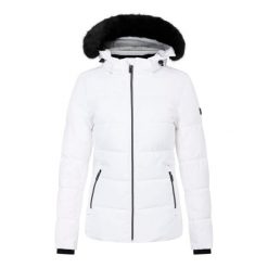 Kurtka Narciarska Damska Glamorize V. Białe kurtki narciarskie Dare 2b, na zimę, xl, bez wzorów, bez kaptura, narciarskie. Za 304.99 zł.