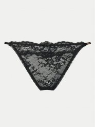 Dorina Stringi FXST0046LA176 Czarny. Czarne stringi Dorina, bez wzorów, z syntetyku. Za 29.99 zł.