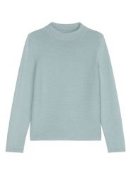 Marc O´Polo Sweter w kolorze turkusowym rozmiar: XXL. Niebieskie swetry xxl, bez wzorów, z bawełny, bez ramiączek. Za 250.94 zł.