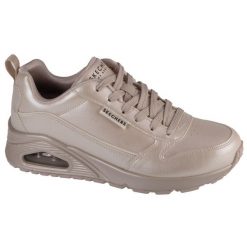 Tenisówki Skechers Model Uno - Galactic Gal Kolor Biały. Szare buty sportowe lifestyle Skechers, bez wzorów, z materiału, sportowe, bez zapięcia. Za 448.00 zł.