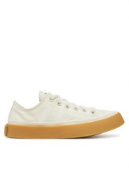 Converse Tenisówki Chuck Taylor All Star Retro Rubber A10696C Beżowy. Brązowe trampki Converse, bez wzorów, z materiału, retro, bez zapięcia. Za 219.99 zł.