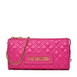 Torebka LOVE MOSCHINO. Czerwone kopertówki Love Moschino, bez wzorów, wizytowe, bez dodatków. Za 569.99 zł.