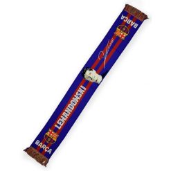 FC Barcelona 25-26, oficjalny szalik - podpisany przez Roberta Lewandowskiego. Czerwone szaliki i kominy FC Barcelona, bez wzorów, sportowe. Za 123.86 zł.