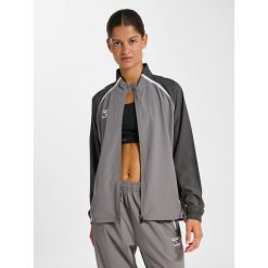 Damska bluza dresowa Hummel Lead 2.0. Szare bluzy bez kaptura Hummel, bez wzorów, z dresówki, bez kaptura. Za 290.00 zł.