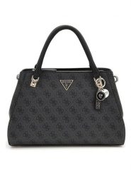 Guess Torebka w kolorze antracytowym - 29 x 21 x 12 cm rozmiar: onesize. Czarne torebki klasyczne Guess, z aplikacjami, z materiału, przez ramię, bez dodatków. Za 448.99 zł.