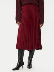 Gina Tricot Sweter 23231 Bordowy Regular Fit. Czerwone swetry Gina Tricot, l, bez wzorów, z syntetyku, bez ramiączek. Za 89.99 zł.