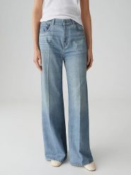 OPUS Dżinsy "Capria" - Comfort fit - w kolorze błękitnym rozmiar: 40/L30. Niebieskie jeansy Opus, l, bez wzorów, klasyczne, z podwyższonym stanem. Za 274.95 zł.