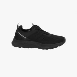 Buty Neutralne Bieganie Kobieta Denver Wyjmowane wkładki. Czarne buty do biegania SWEDEMOUNT, bez wzorów, z materiału, bez zapięcia, do biegania. Za 329.99 zł.