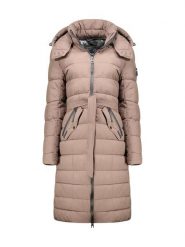 Canadian Peak Płaszcz zimowy "Cabimeak" w kolorze brązowym rozmiar: M. Brązowe płaszcze Canadian Peak, na zimę, m, bez wzorów, z puchu, bez kaptura. Za 348.90 zł.