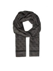 Guess Szal AW5341 POL03 Czarny. Czarne szaliki i kominy Guess, z aplikacjami, z poliesteru. Za 199.99 zł.